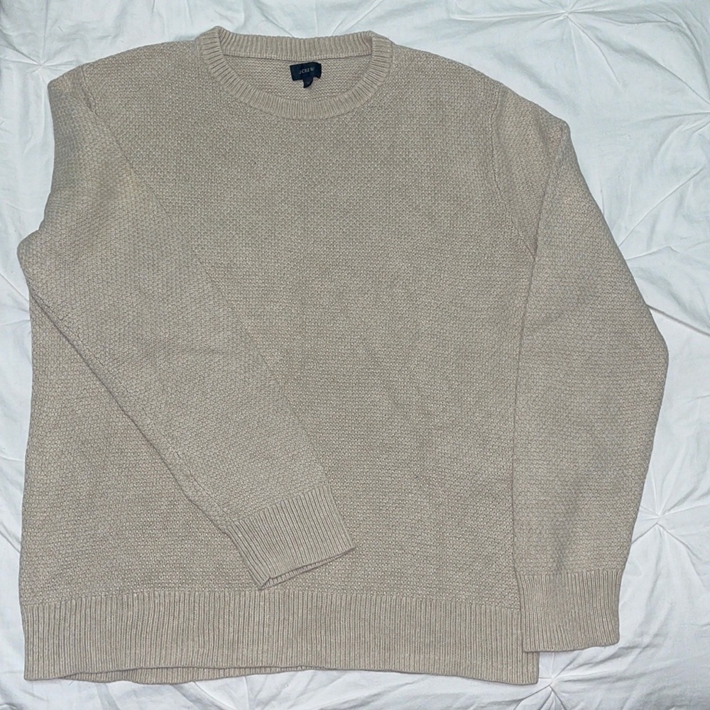 Tan J. Crew Sweater